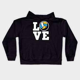 Funny Volleyball Gift Volleyball Player Gift Kids Hoodie